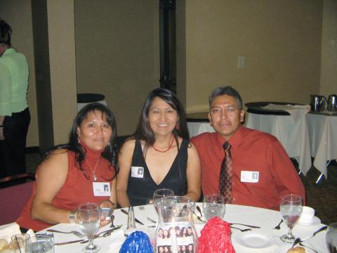 Shirley Tachine, Paula and Gary Bain