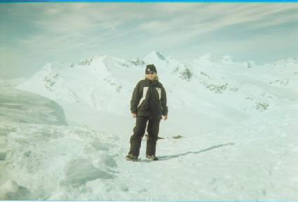 On top of Odyssey, Valdez, April 1999