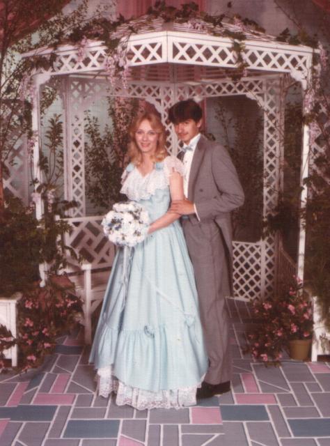 Michelle Whisenant & Date Prom 1985