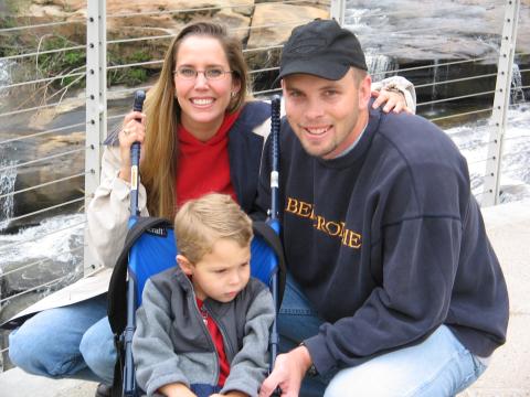 Andie, Russ & Ethan, Falls Park