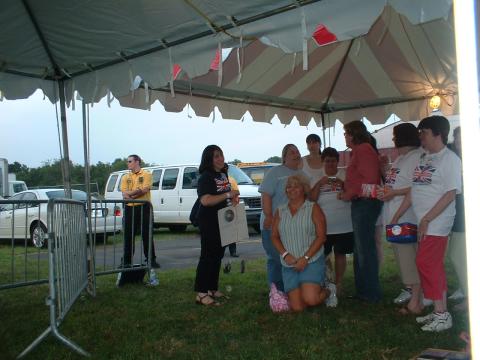 Daughter Beth with Peter Noone&freinds