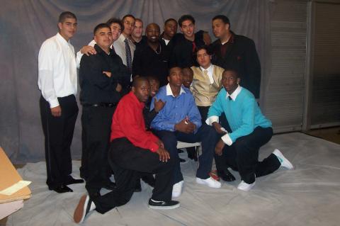 2005 Land FBall Players@HomecomingDance