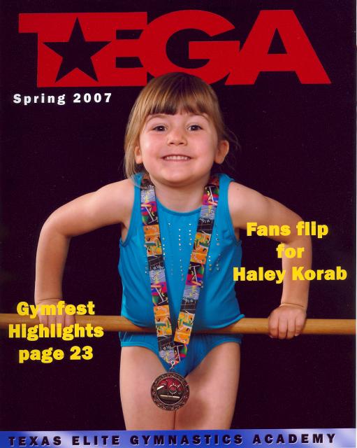 Haley TEGA Magazine Cover