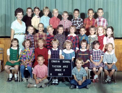 Cragin Elementary - 2nd Grade - Miss Hansen - 1967-68