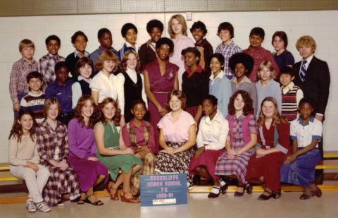 1980-1981 - Mr. Reim's Grade 7 class