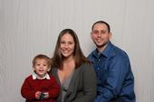 My son Matt, wife Michelle, & Grandson Shawn