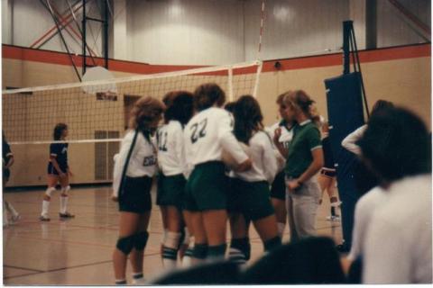Volleyball Game at OF (1983?)
