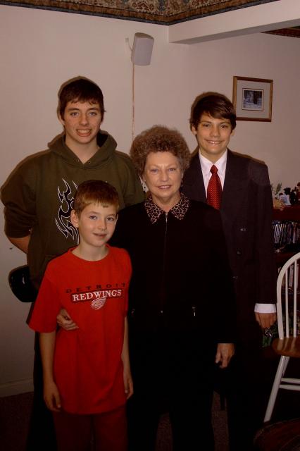 Grandma and Grandsons