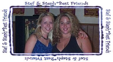 Stef & Steph--My other favorite blond!