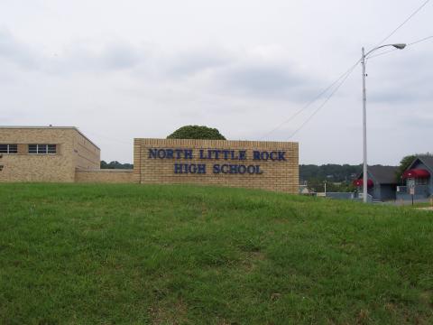 NLR High School Sign