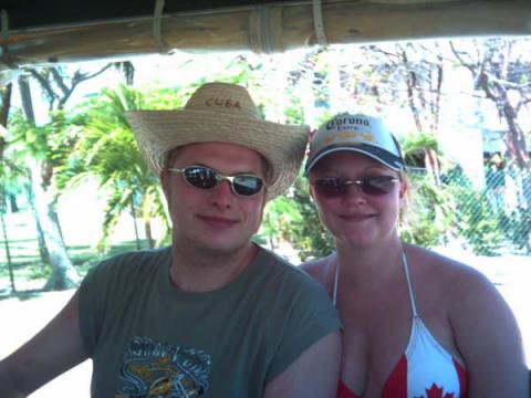 Matt & I in Cuba