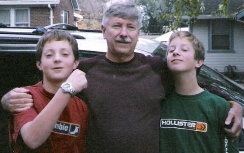 Boys & Grandpa Bruce