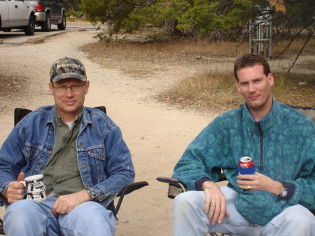 Camping at Perdanales Falls