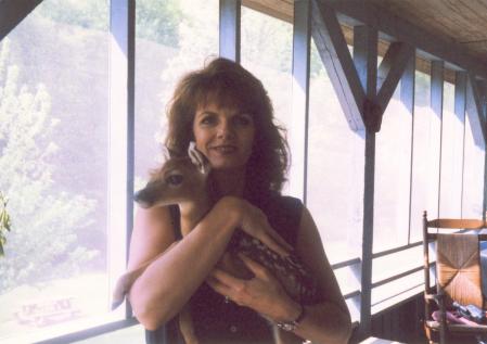 Gina with Fawn