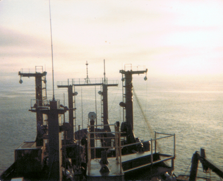 USS Butte AE-27 Looking Out