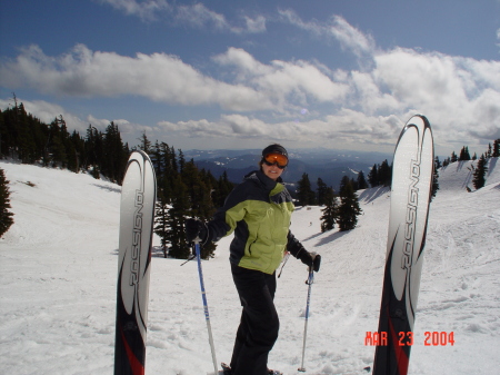 Mt. Hood OR. Skiing.