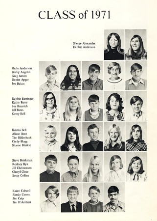 1971 8th Grade A-D