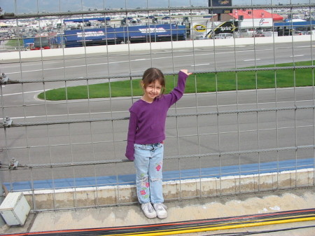 Devyn at the California Speedway (2009)