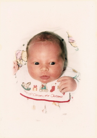 Ben's newborn picture