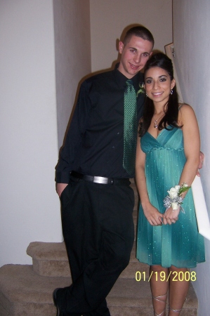 Dustin and Kasondra for Winter Formal 2008