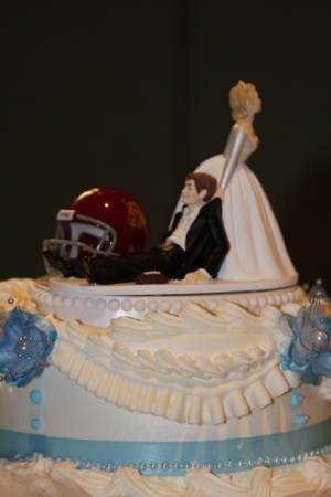 Our USC Wedding Cake