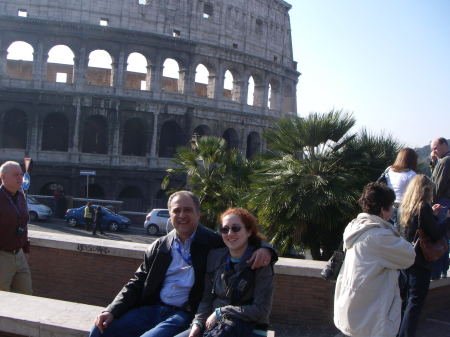 Dalia & Dad Rome 02-08