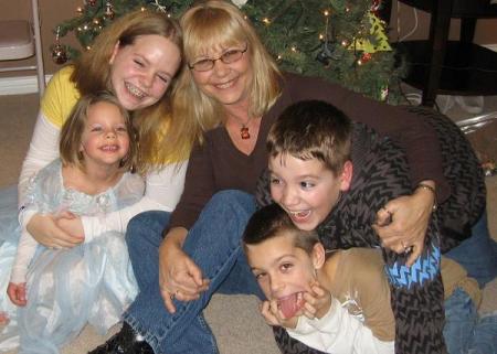 Dec 08 with grandkids