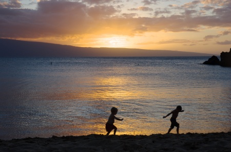 Brothers....near Black Rock, Kaanapali Beach