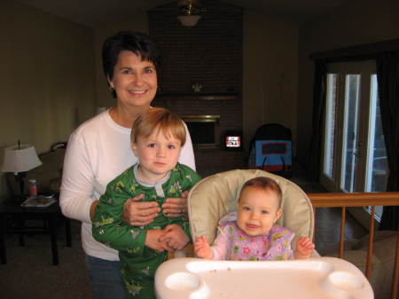 Linda and grandchildren