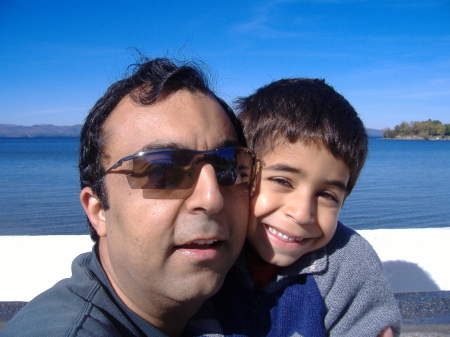 Husband and Son, New Hampshire