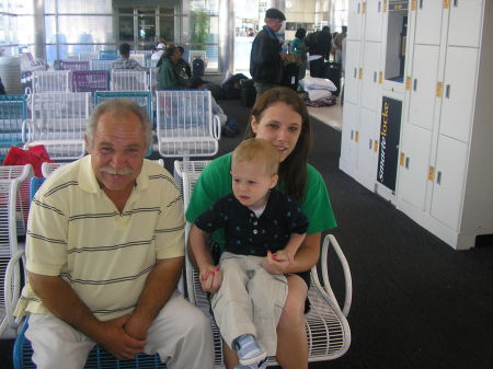 my fiance al and his daughter and his grandson