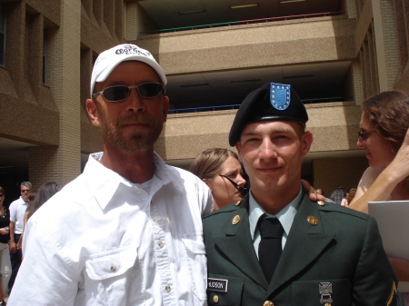 My youngest son's Army Boot Camp Grad Day