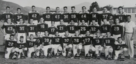 1956 Highland Jr High football team
