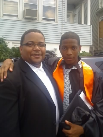 Me & My oldest son Joshua..at graduation