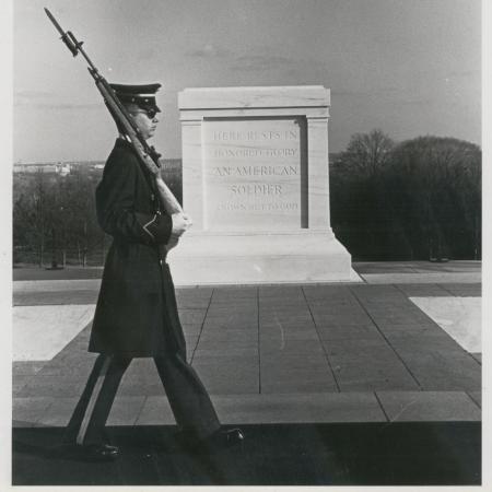Guarding the Tomb of the Unknowns
