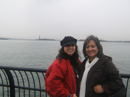 Me & my daughter, we love New York!