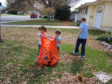 Yard work can be fun!