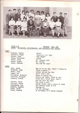 Jacquelyn Heath's album, Yearbook - Class of 1961