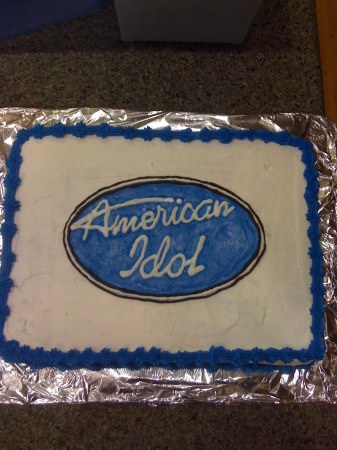 American Idol cake