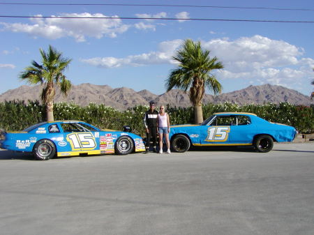 Doug and Jan's race cars