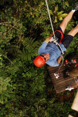 Costa Rica Repel, and I am afraid of heights