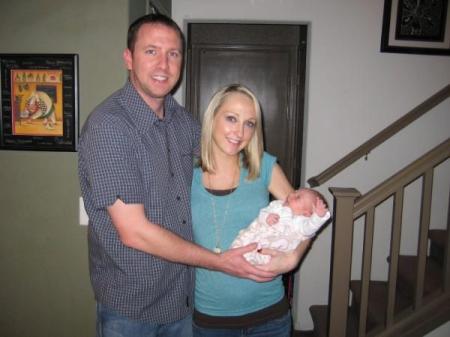 Carissa, Jeff & Our Grandaughter Peyton