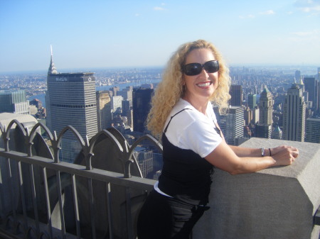 Top of Rockefeller Center in NYC