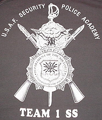 USAF Security Police Shirt.