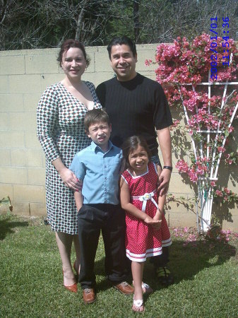 Easter with my Husband & the kids