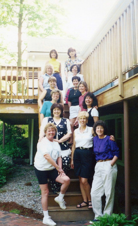 Girl Scout troop reunion 1996