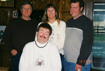 David, Me, Rob, Bob Christmas 2006