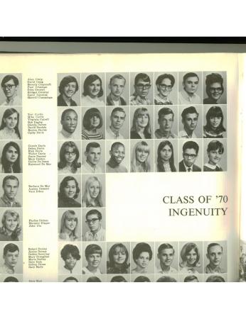 1969 Yearbook page