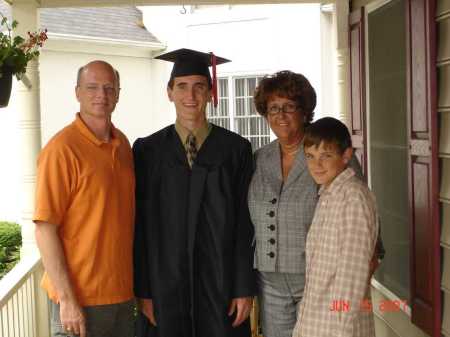 My son Brandon's Graduation from John Yeates