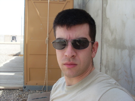 my oldest son Daniel in Iraq